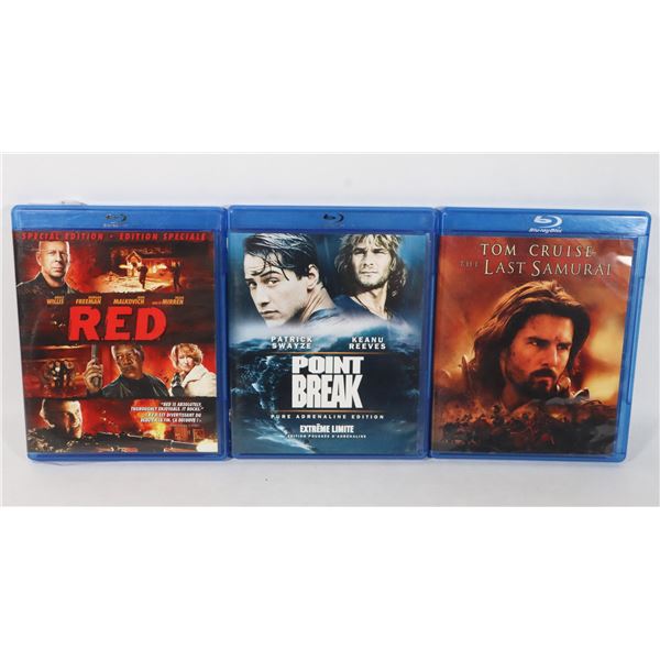 BUNDLE OF BLU-RAY MOVIES, ALL GOOD WORKING CONDITION