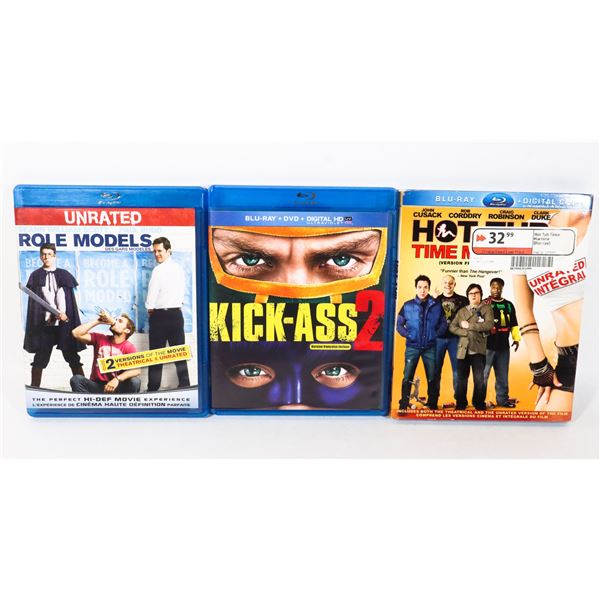 BUNDLE OF BLU-RAY MOVIES, ALL GOOD WORKING CONDITION