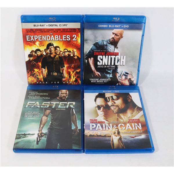 BUNDLE OF BLU-RAY MOVIES, ALL GOOD WORKING CONDITION