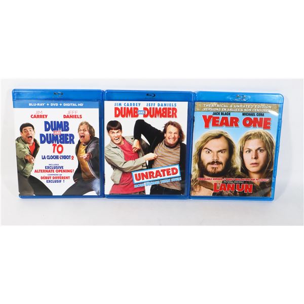BUNDLE OF BLU-RAY MOVIES, ALL GOOD WORKING CONDITION