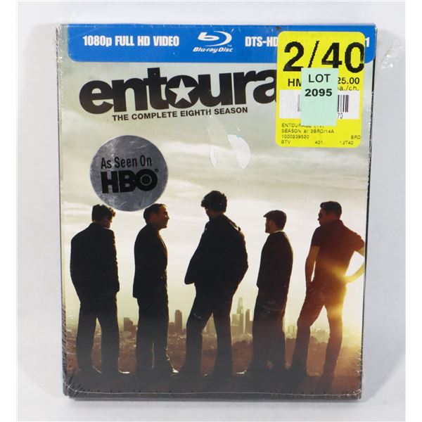 FACTORY SEALED ENTOURAGE SEASON 8 BLU-RAY