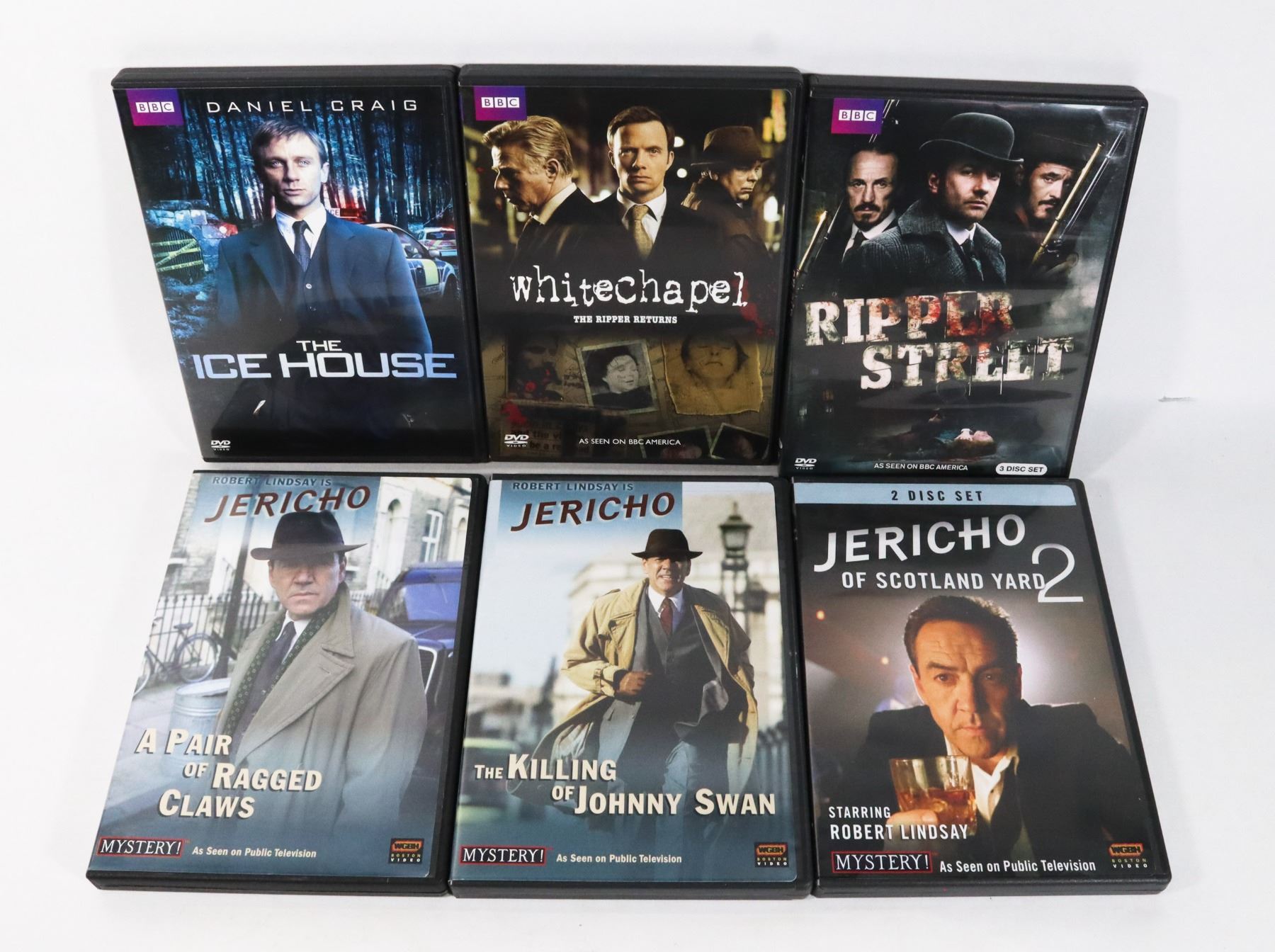 BUNDLE OF UK SERIES DVDS