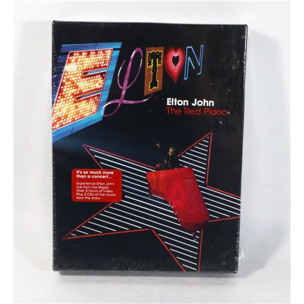 FACTORY SEALED ELTON JOHN THE RED PIANO CONCERT
