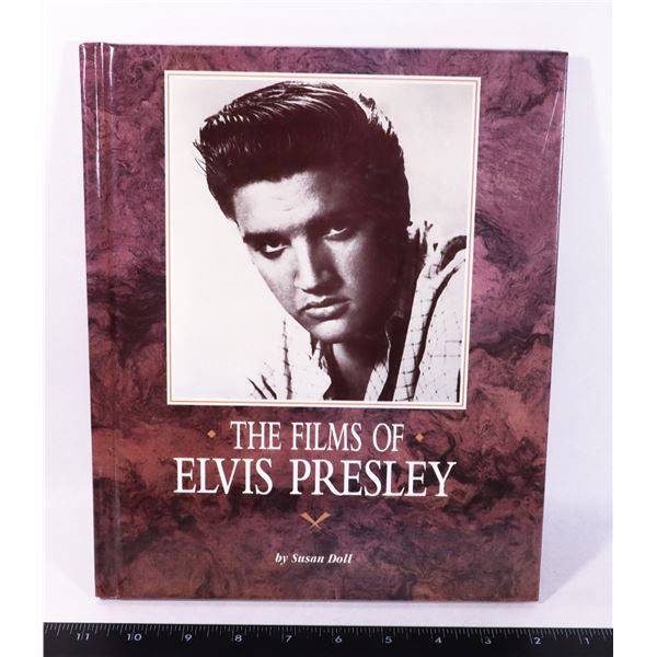 THE FILMS OF ELVIS PRESLEY HARDCOVER BOOK