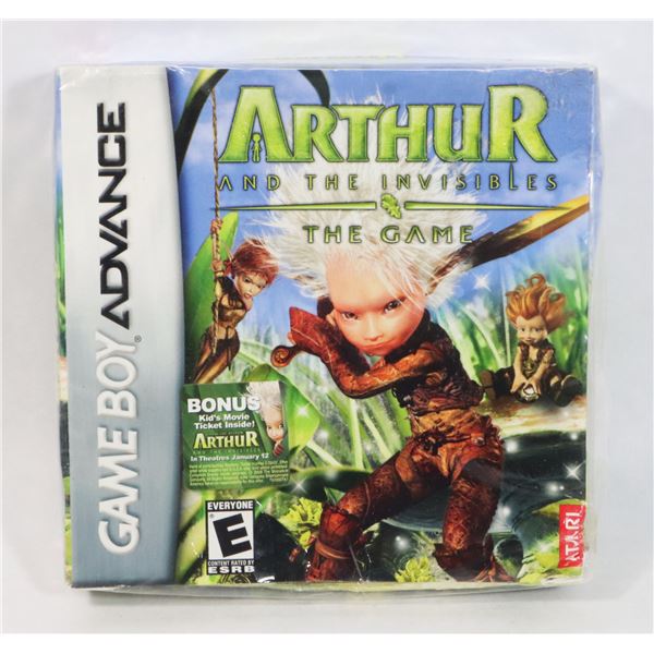 NEW FACTORY SEALED NINTENDO GAMEBOY ADVANCE