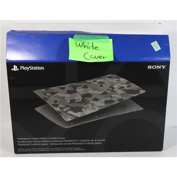 PLAYSTATION 5 CONSOLE COVER -WHITE