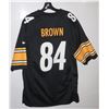 Image 3 : NFL PITTSBURG STEELERS 84 BROWN JERSEY