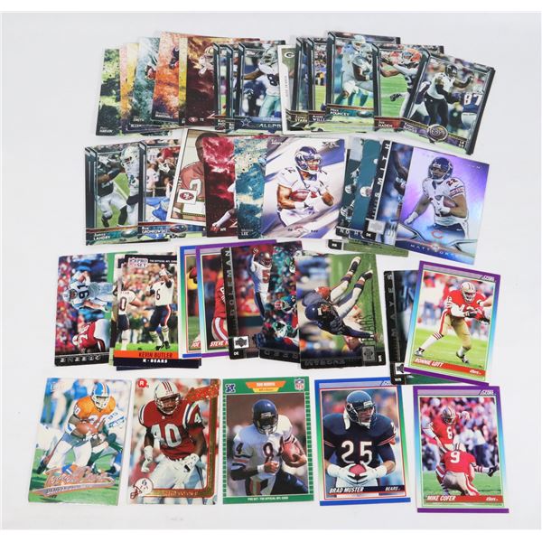 BUNDLE OF ASSORTED NFL FOOTBALL CARDS