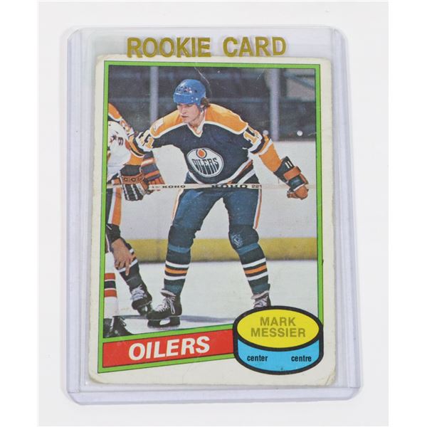 MARK MESSIER1980 O-PEE-CHEE ROOKIE CARD