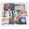 Image 1 : TIN OF SPORTS CARDS SOCCER
