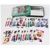Image 1 : TIN OF ASSORTED HOCKEY CARDS