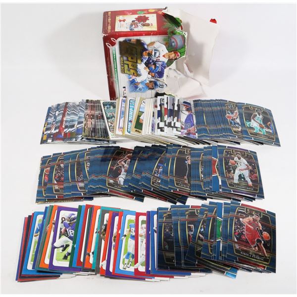 LARGE MIXED BOX OF SPORTS CARDS