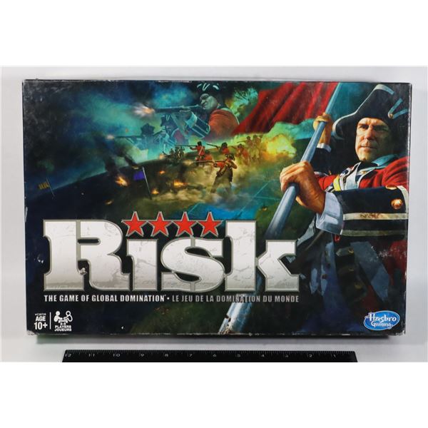 OPEN BOX HASBRO RISK BOARD GAME. GAME OF WORLD