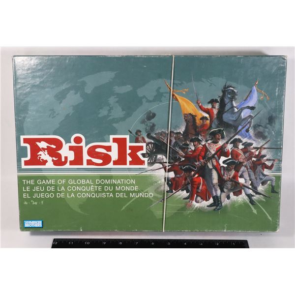 OPEN BOX HASBRO RISK BOARD GAME. GAME OF WORLD