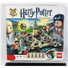 Image 1 : OPEN BOX  LEGO HARRY POTTER HOGWARTS GAME. NOTE IN