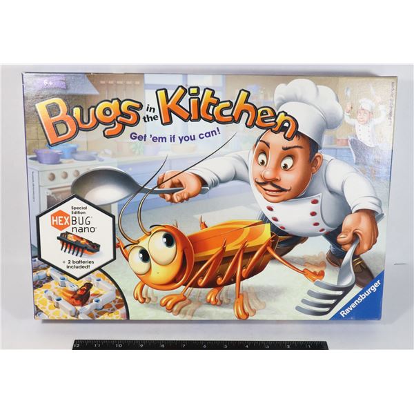 OPEN BOX RAVENSBURGER BUGS IN THE KITCHEN GAME