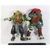 Image 1 : TWO NINJA TURTLE ACTION FIGURES