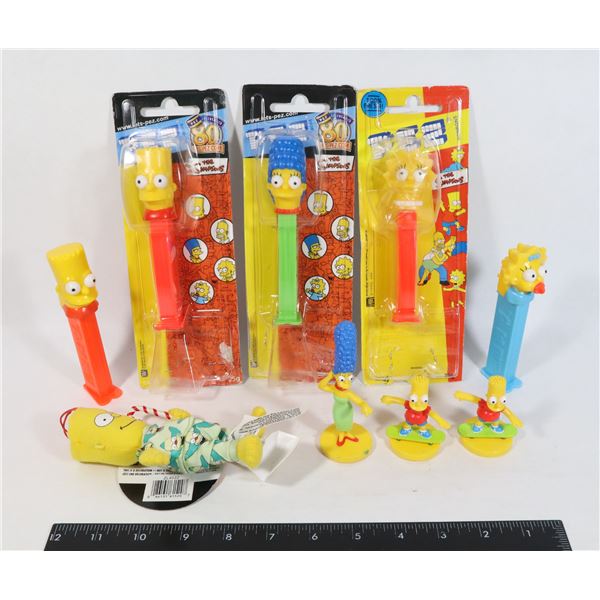 BUNDLE OF SIMPSONS COLLECTIBLES INCLUDING