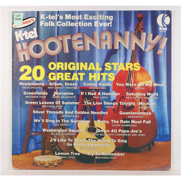K-TEL HOOTENANNY!