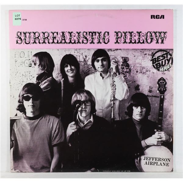 FERRERSON AIRPLANE SURREALISTIC PILLOW