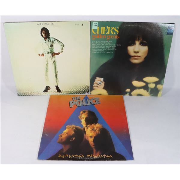 CHER, THE POLICE, WHO CAME FIRST