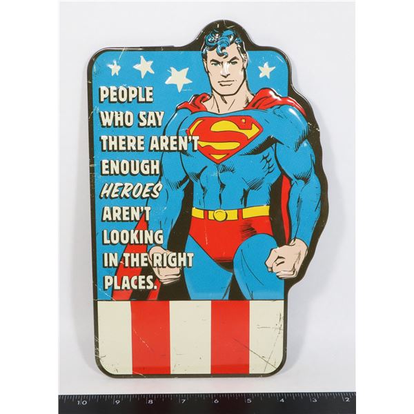 SUPERMAN HALLMARK METAL WALL ART