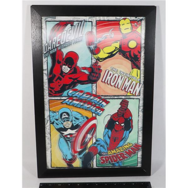 MARVEL COMICS 3D WALL ART