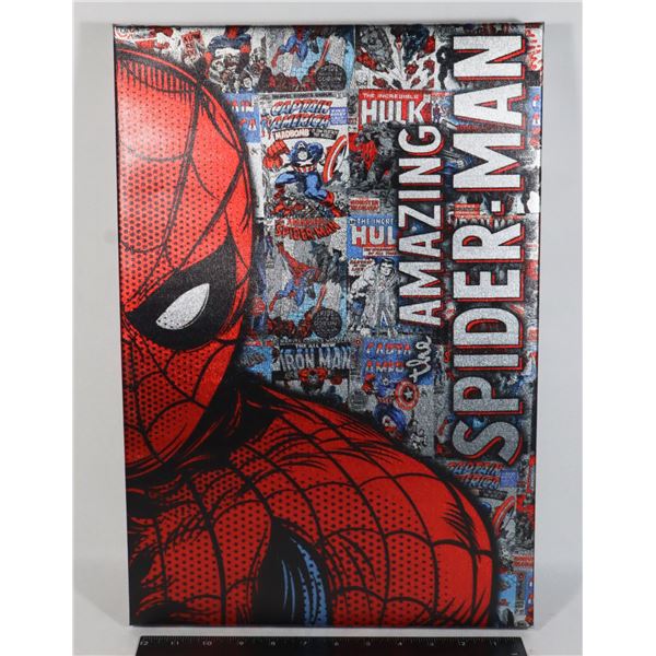 THE AMAZING SPIDER MAN CANVAS STYLE POSTER