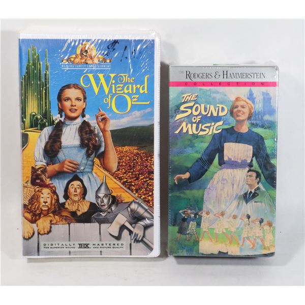 2 VHS TAPES ROGERS & HAMMER STIEN THE SOUND OF