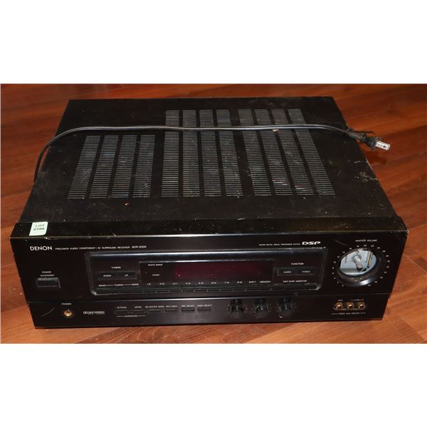 DENON STEREO RECEIVER MODEL AVR-2000