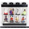 Image 1 : LEGO DISNEY 8PC MINIFIG SET WITH LEGO DISPLAY BOX