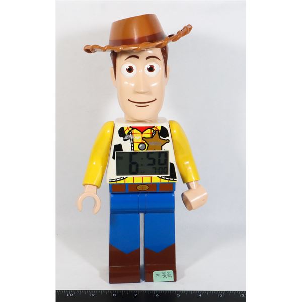LEGO DISNEY TOY STORY WOODY ALARM CLOCK