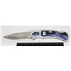 Image 1 : OVERSIZED NOVELTY POCKET KNIFE, WOLF THEME