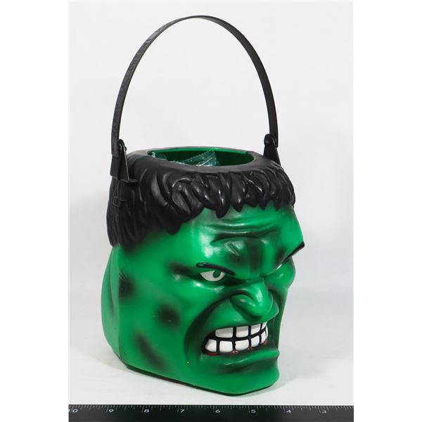 THE INCREDIBLE HULK HALLOWEEN CANDY BUCKET