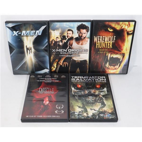 BUNDLE OF DVDS INCLUDING DRACULA THE IMPALER,
