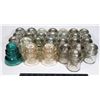 Image 1 : LARGE LOT OF ANTIQUE INSULATORS