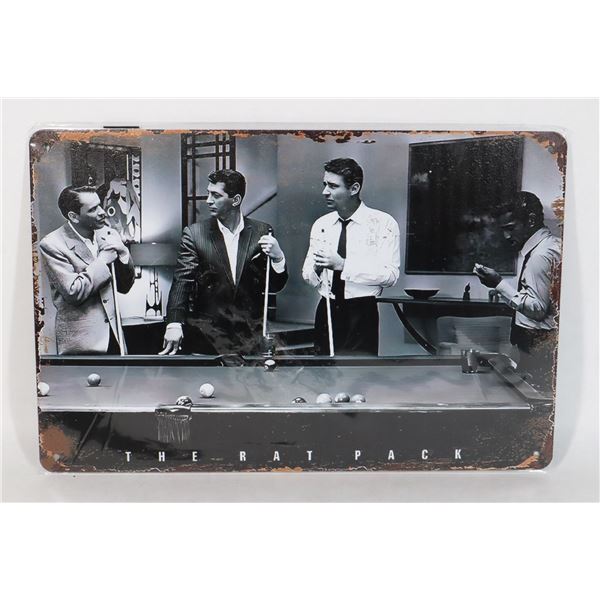 NEW THE RAT PACK THEME  METAL SIGN