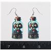 Image 1 : NEW SAW THEME DROP EARRINGS