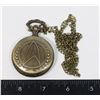 Image 1 : NEW STAR TREK THEME POCKET WATCH WITH CHAIN