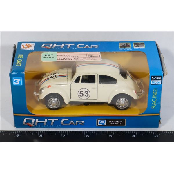 QHT CAR COLLECTION 1:32 SCALE MODEL REPLICA HERBIE