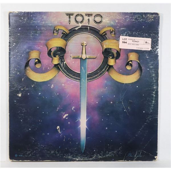 TOTO VINYL RECORD