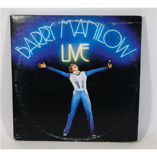 BARRY MANILOW - LIVE (2 x LP) (ARISTA / CAPITOL)