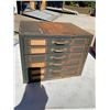 Image 1 : VINTAGE SIX-DRAWER CABINET