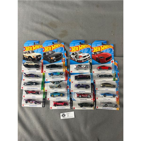 Lot Of 15 Hot Wheels Die-Cast Collectibles In Original Packages