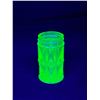 Image 1 : Vintage Uranium Glass 3" H Toothpick Holder