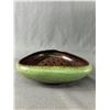 Image 2 : Vintage 3 Sided Flower Bowl w/ Frog. Marked Canada 7135A. Approx. 6.5" Across