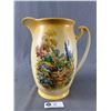 Image 1 : Vintage 11" H  Water Pitcher w/ "Alton" Country Design