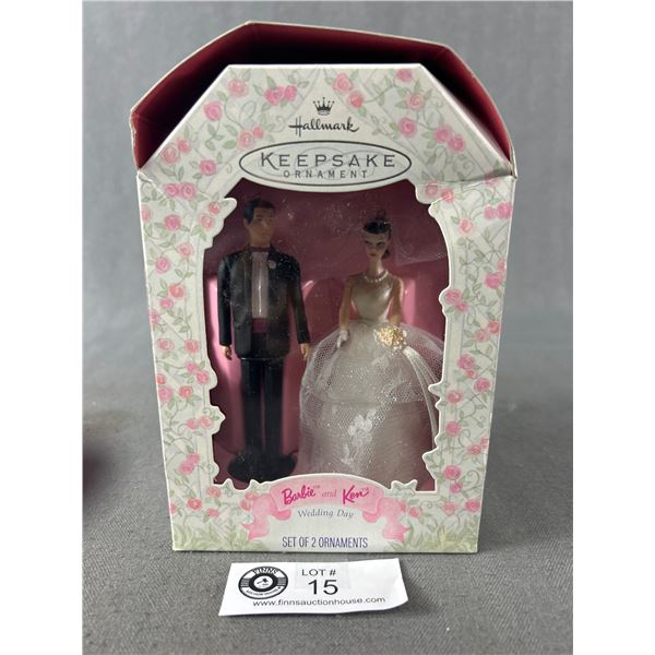 1997 Hallmark Keepsake Ornament "Barbie And Ken Wedding Day"