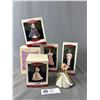 Image 1 : Nice Assortment Of 5, Mid-Late  90's Hallmark Barbie Collector Series Keepsake Ornaments