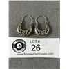 Image 1 : Lovely Sterling Silver Vintage Earrings